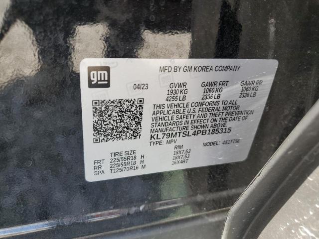 2023 CHEVROLET TRAILBLAZE KL79MTSL4PB185315