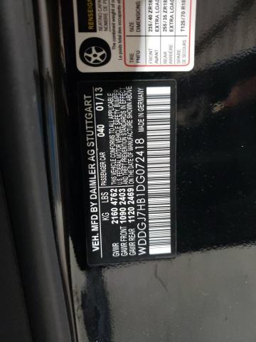 2013 MERCEDES-BENZ C 63 AMG - WDDGJ7HB1DG072418