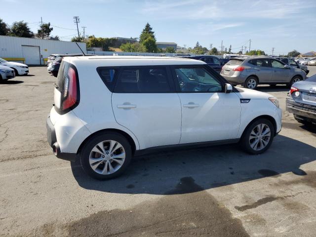 KIA SOUL + 2015 white  gas KNDJP3A58F7125971 photo #4