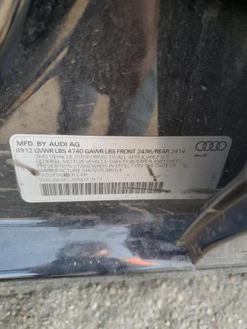 2013 AUDI A4 PREMIUM - WAUAFAFL3DN021912