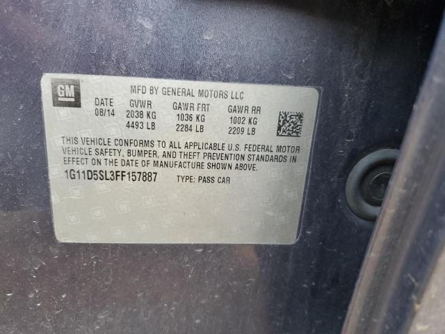 2015 CHEVROLET MALIBU - 1G11D5SL3FF157887