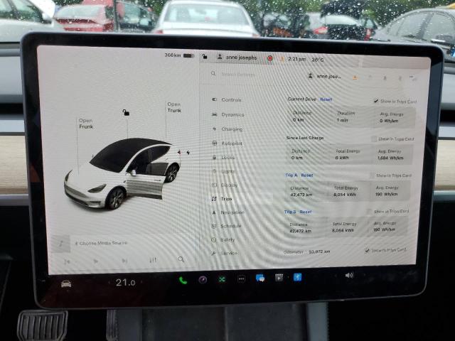 2021 TESLA MODEL Y 5YJYGDEE6MF185379