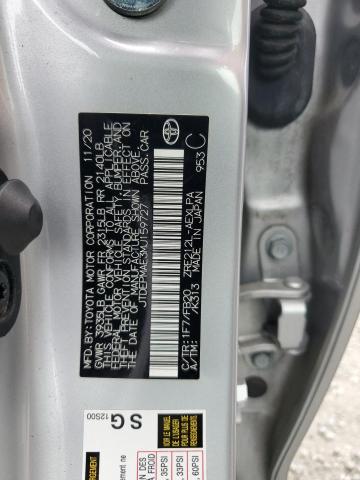2021 TOYOTA COROLLA LE JTDEPMAE3MJ159727