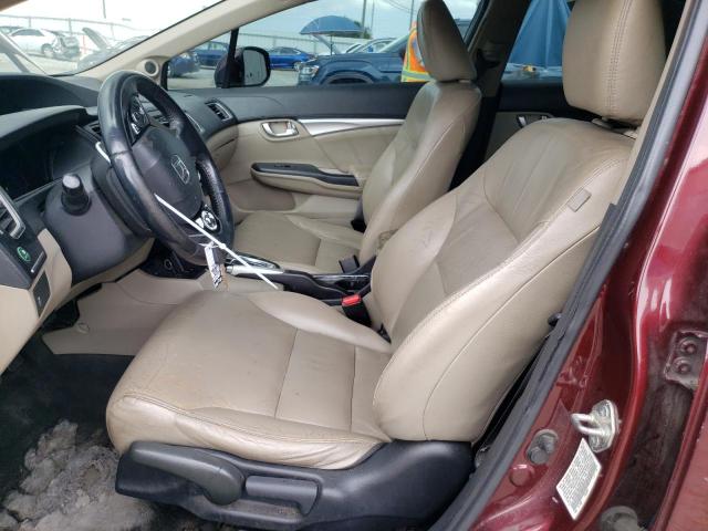 2013 HONDA CIVIC EXL - 19XFB2F95DE076218