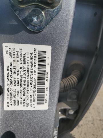 2016 HONDA CIVIC LX - 2HGFC2F53GH573692