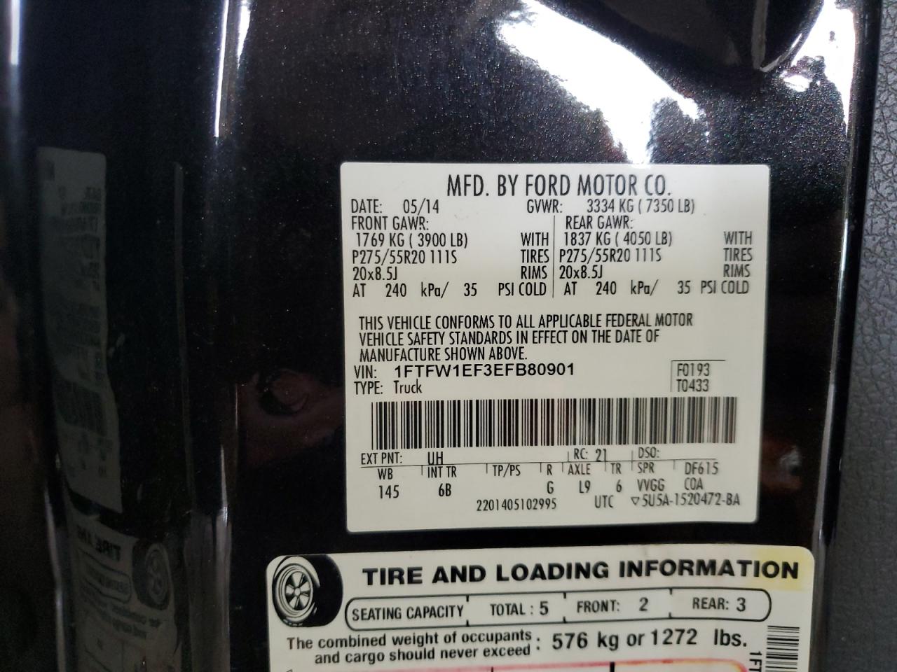 FORD F-150 SUPERCREW