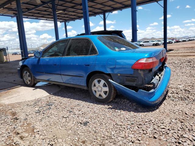 HONDA ACCORD 2000 blue  gas JHMCG5643YC002768 photo #3