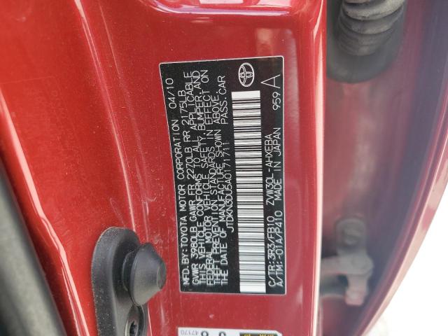 2010 TOYOTA PRIUS - JTDKN3DU5A0171711