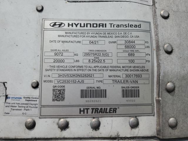 2022 HYTR 3H3 #3234440434