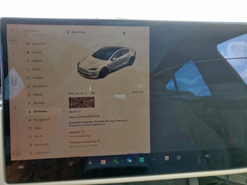 2023 TESLA MODEL S - 5YJSA1E63PF517779