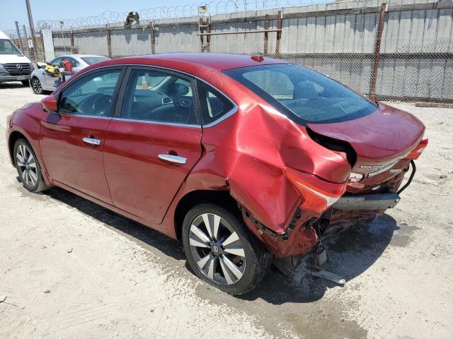 NISSAN SENTRA S 2019 burgundy  gas 3N1AB7AP2KY314506 photo #3