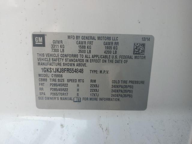 2015 GMC YUKON XL D 1GKS1JKJ8FR554848