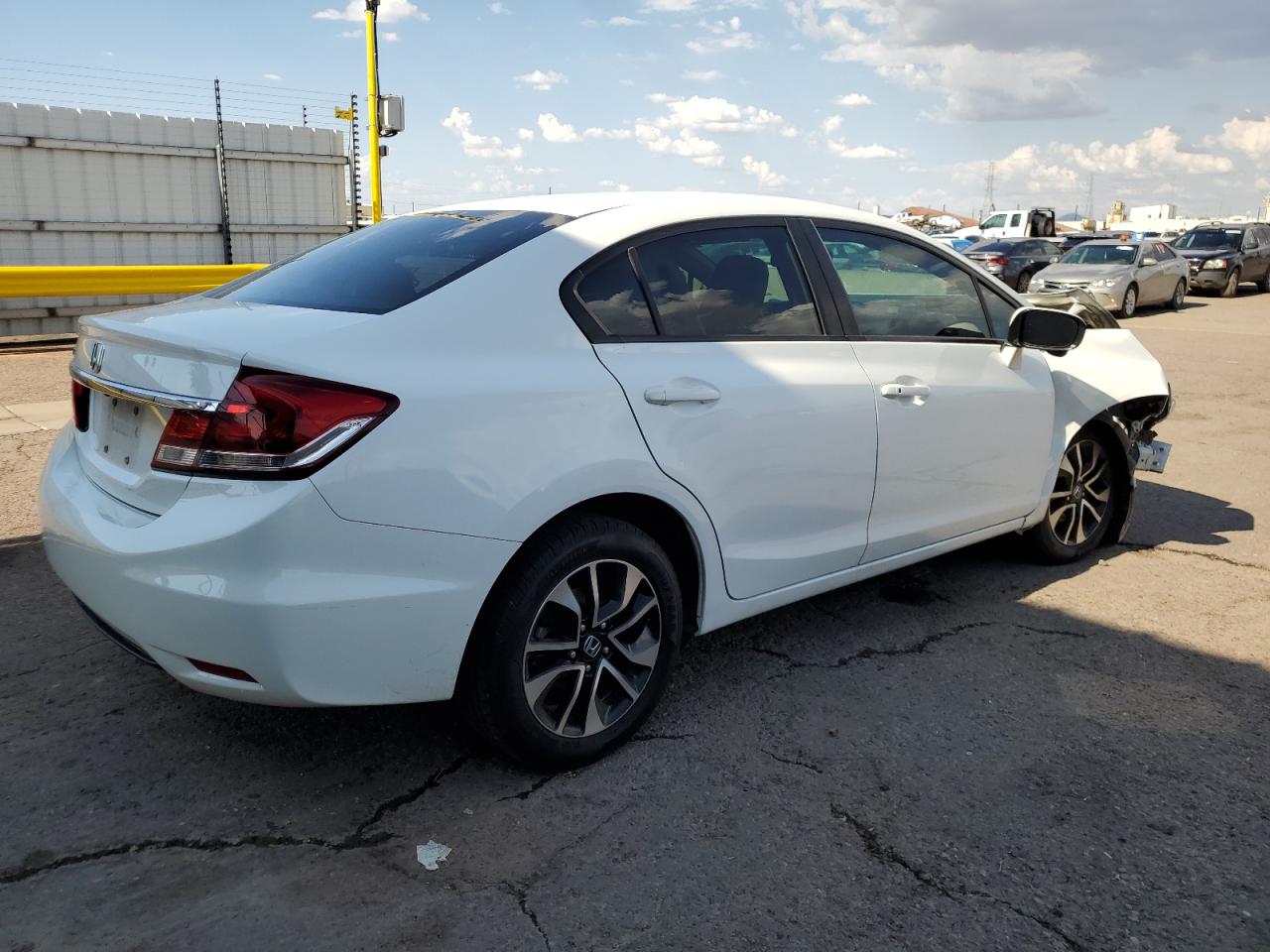 Lot #3310336954 2015 HONDA CIVIC EX