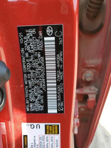 2022 TOYOTA PRIUS PRIM - JTDKAMFP5N3204588