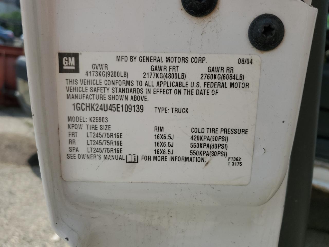 Chevrolet Silverado 2005