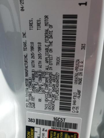 2025 TOYOTA TUNDRA CRE 5TFLA5EC4SX045527