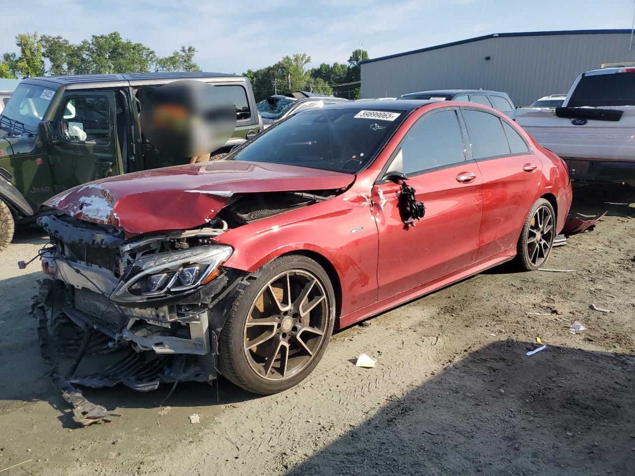 MERCEDES-BENZ C-CLASS 450 4MATIC AMG