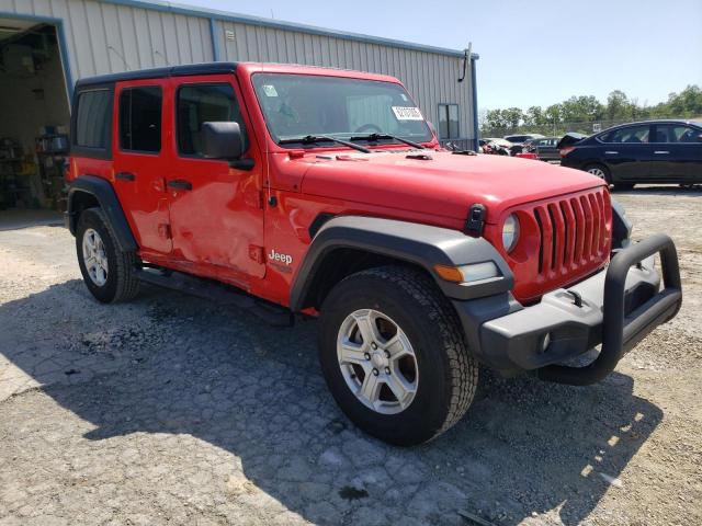 Vin: 1c4hjxdn2kw634635, lot: 62107005, jeep wrangler sport 20194