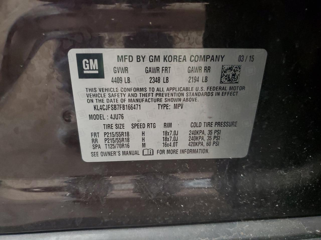 BUICK ENCORE CONVENIENCE