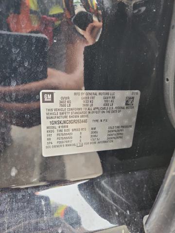 2016 CHEVROLET SUBURBAN K1500 LTZ 1GNSKJKC8GR263446