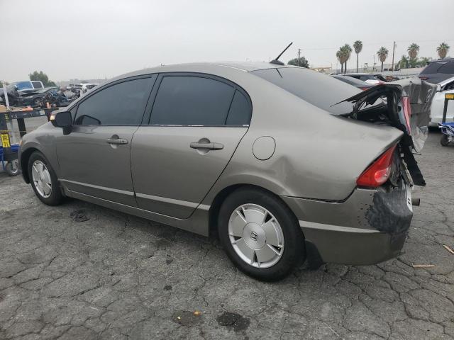 HONDA CIVIC HYBR 2007 gray  hybrid engine JHMFA36267S003631 photo #3