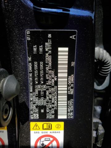 2019 LEXUS RX 450H BA 2T2BGMCA9KC042350