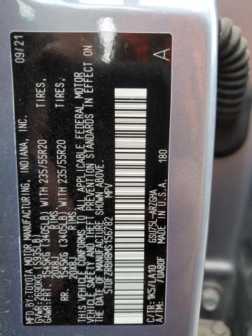 2021 TOYOTA HIGHLANDER PLATINUM 5TDFZRBH8MS156782