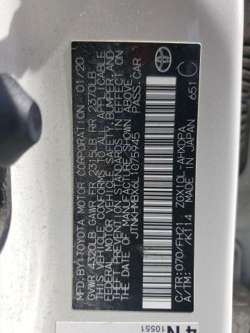 2020 TOYOTA C-HR XLE JTNKHMBX6L1075945
