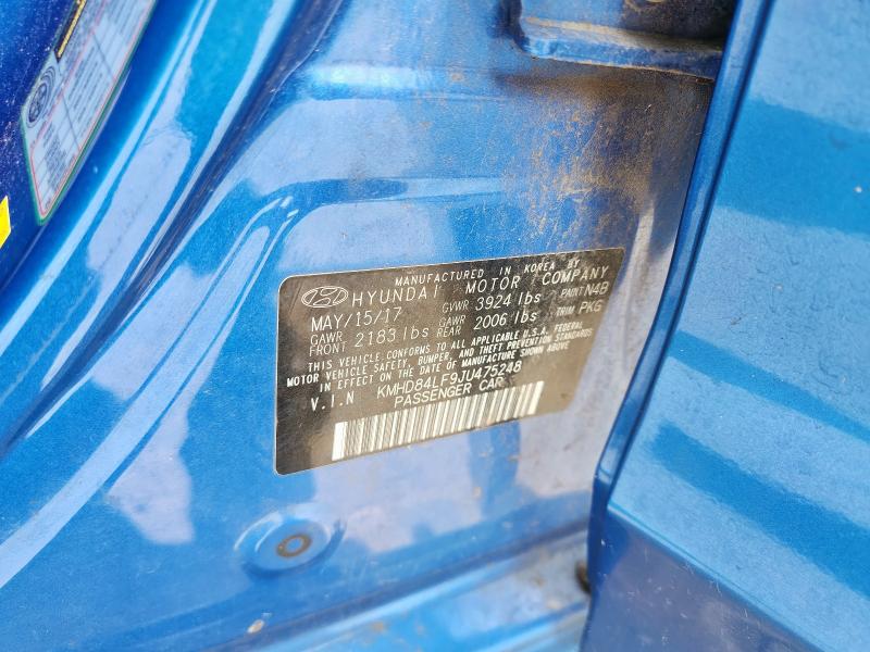 2018 HYUNDAI ELANTRA SE - KMHD84LF9JU475248