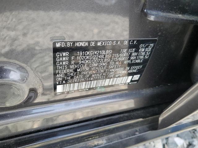 2025 HONDA HR-V EXL 3CZRZ2H76SM771521