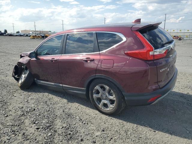 HONDA CR-V EXL 2017 maroon  gas 2HKRW2H86HH660151 photo #3