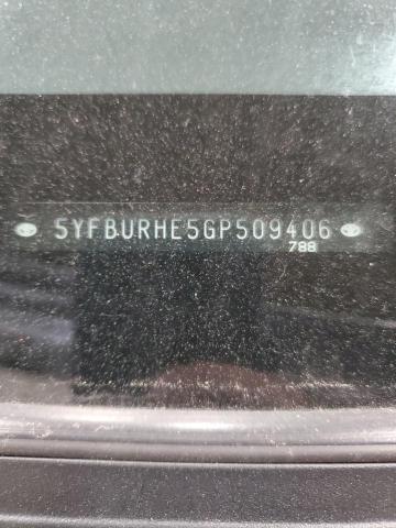 2016 TOYOTA COROLLA L - 5YFBURHE5GP509406
