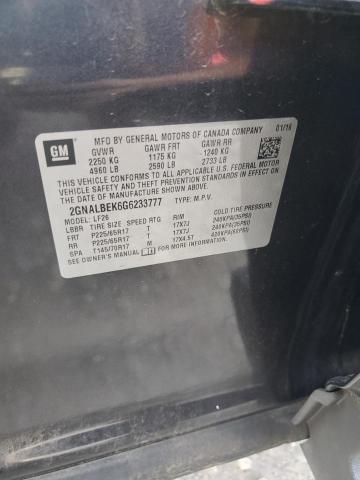 2016 CHEVROLET EQUINOX LS - 2GNALBEK6G6233777