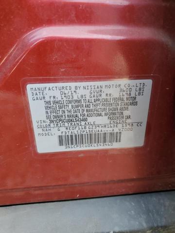 2019 NISSAN KICKS S - 3N1CP5CU0KL543460