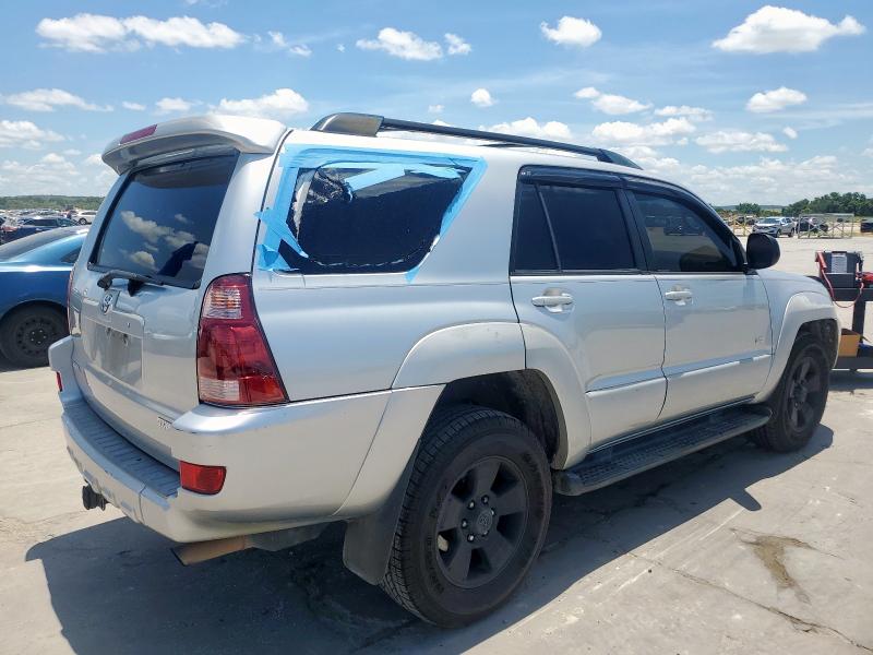 TOYOTA 4RUNNER SR 2003 silver  gas JTEZU14R838008083 photo #4