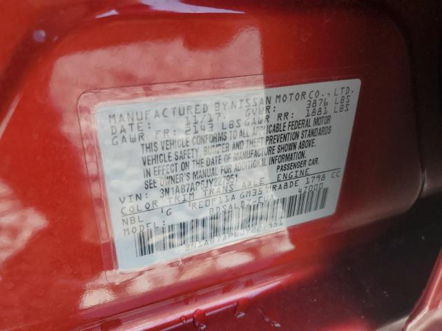 2018 NISSAN SENTRA S - 3N1AB7AP6JY227951
