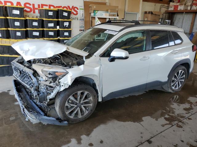 TOYOTA COROLLA CR 2022 white  gas 7MUDAAAG2NV029624 photo #1