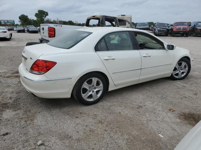 ACURA RL 2005 white  gas JH4KB16515C020791 photo #4