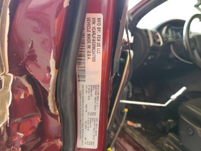 2021 JEEP GRAND CHER 1C4RJFAGXMC647903