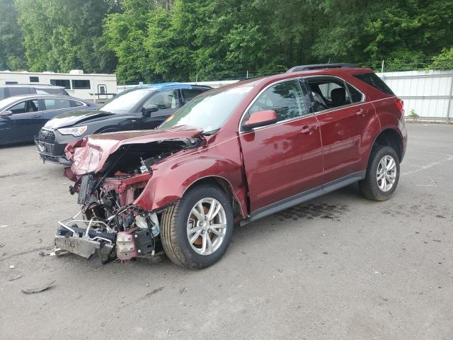 CHEVROLET EQUINOX LT 2017 maroon  gas 2GNALCEKXH6225169 photo #1