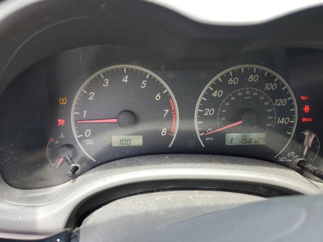 2009 TOYOTA COROLLA BA #3282576874