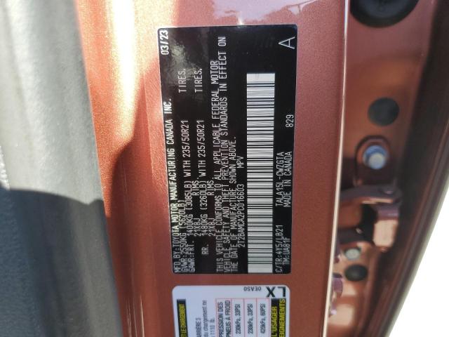 2023 LEXUS RX 350 BAS - 2T2BAMCA2PC016603