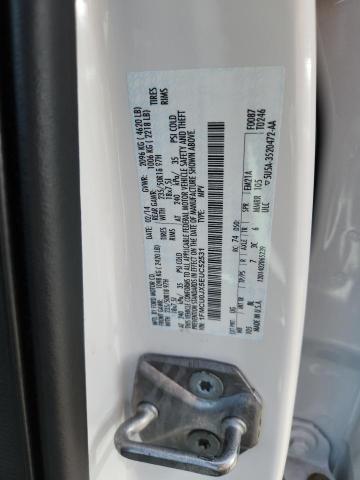 2014 FORD ESCAPE TIT - 1FMCU0JX5EUC52531