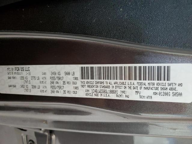 2016 JEEP WRANGLER U - 1C4BJWDG8GL188601
