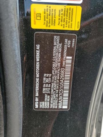 2016 BMW 428 I SULE WBA3V7C51G5A26683