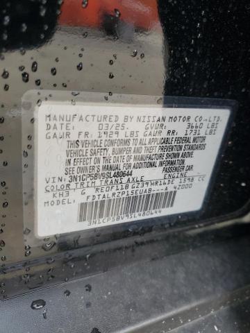2025 NISSAN KICKS PLAY 3N1CP5BV9SL480644
