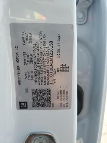 2021 CHEVROLET COLORADO - 1GCGTBEN1M1210158