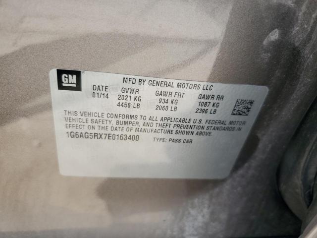 1g6ag5rx7e0163400 - 2014 Cadillac ats - #62474225