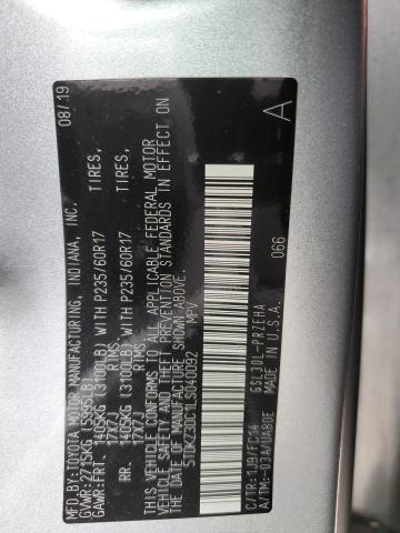 2020 TOYOTA SIENNA LE - 5TDKZ3DC1LS040092
