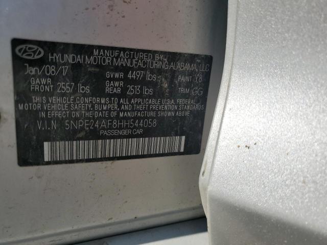 2017 HYUNDAI SONATA SE - 5NPE24AF8HH544058